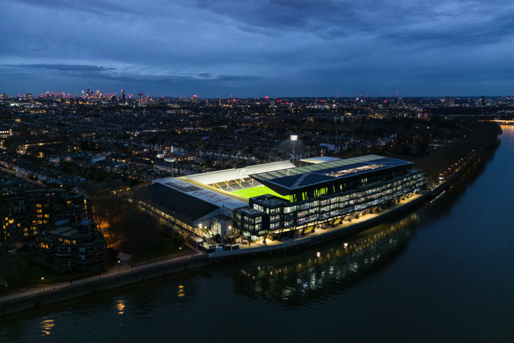 Aerial Views of Craven Cottage
