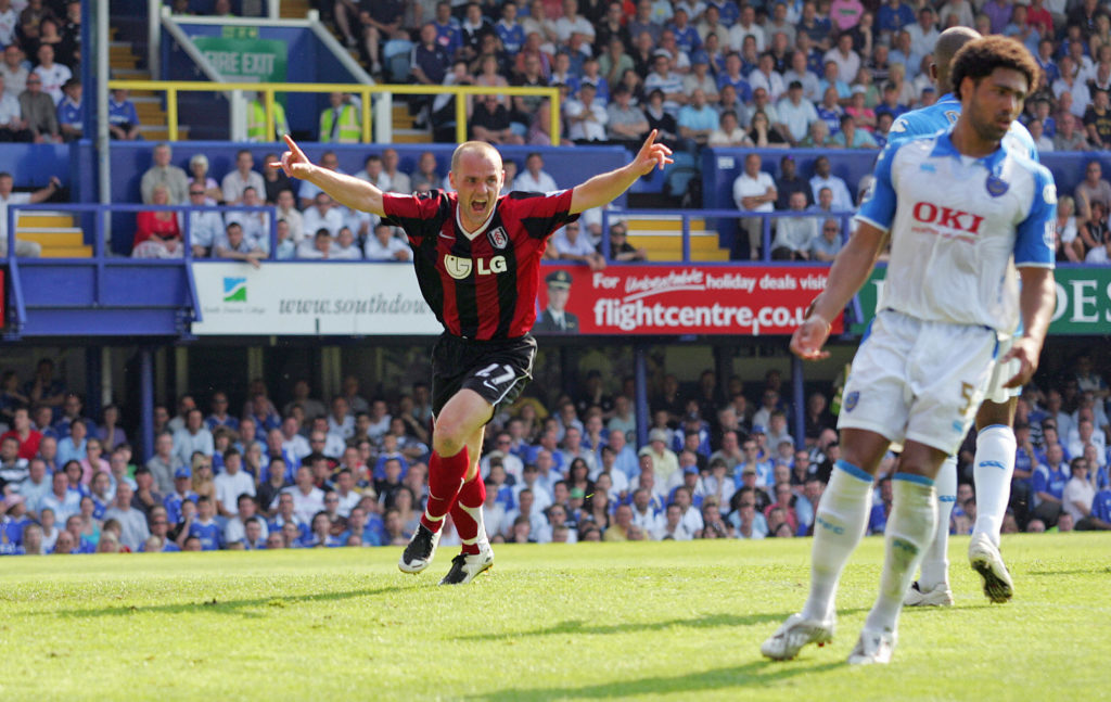 Fulham's English Midfielder Danny Murphy