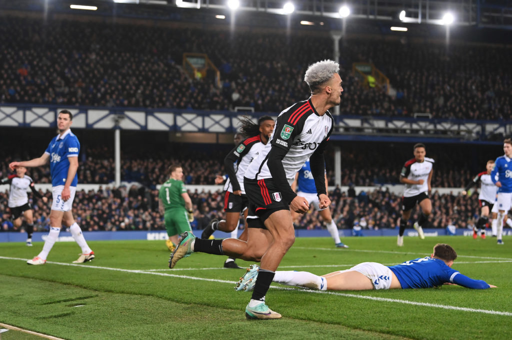 Everton v Fulham - Carabao Cup Quarter Final