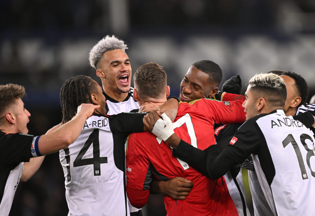 Everton v Fulham - Carabao Cup Quarter Final